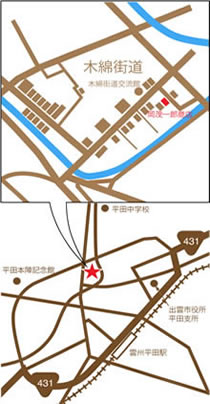 岡茂一郎商店マップ